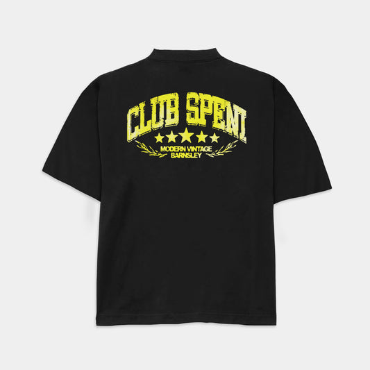 MODERN VINTAGE BLACK/YELLOW T-SHIRT