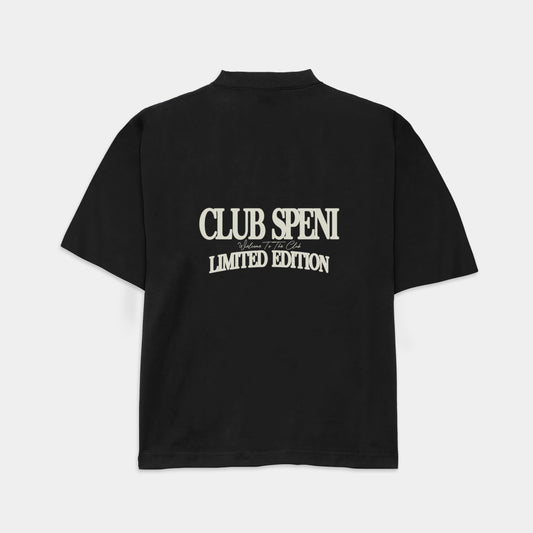 WELCOME TO THE CLUB TEE - BLACK