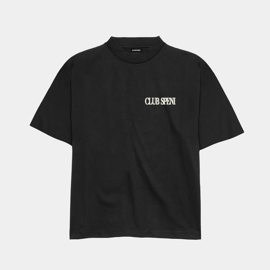 WELCOME TO THE CLUB TEE - BLACK