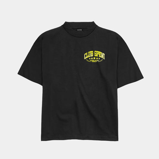MODERN VINTAGE BLACK/YELLOW T-SHIRT
