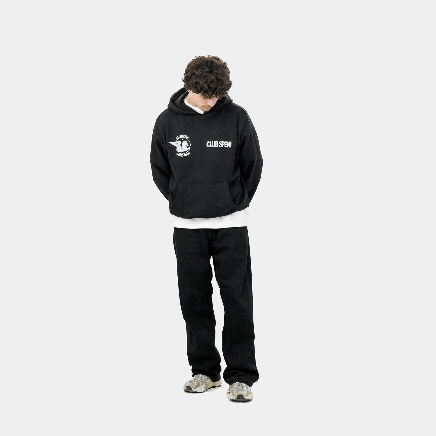 RACING TEAM BLACK HOODIE